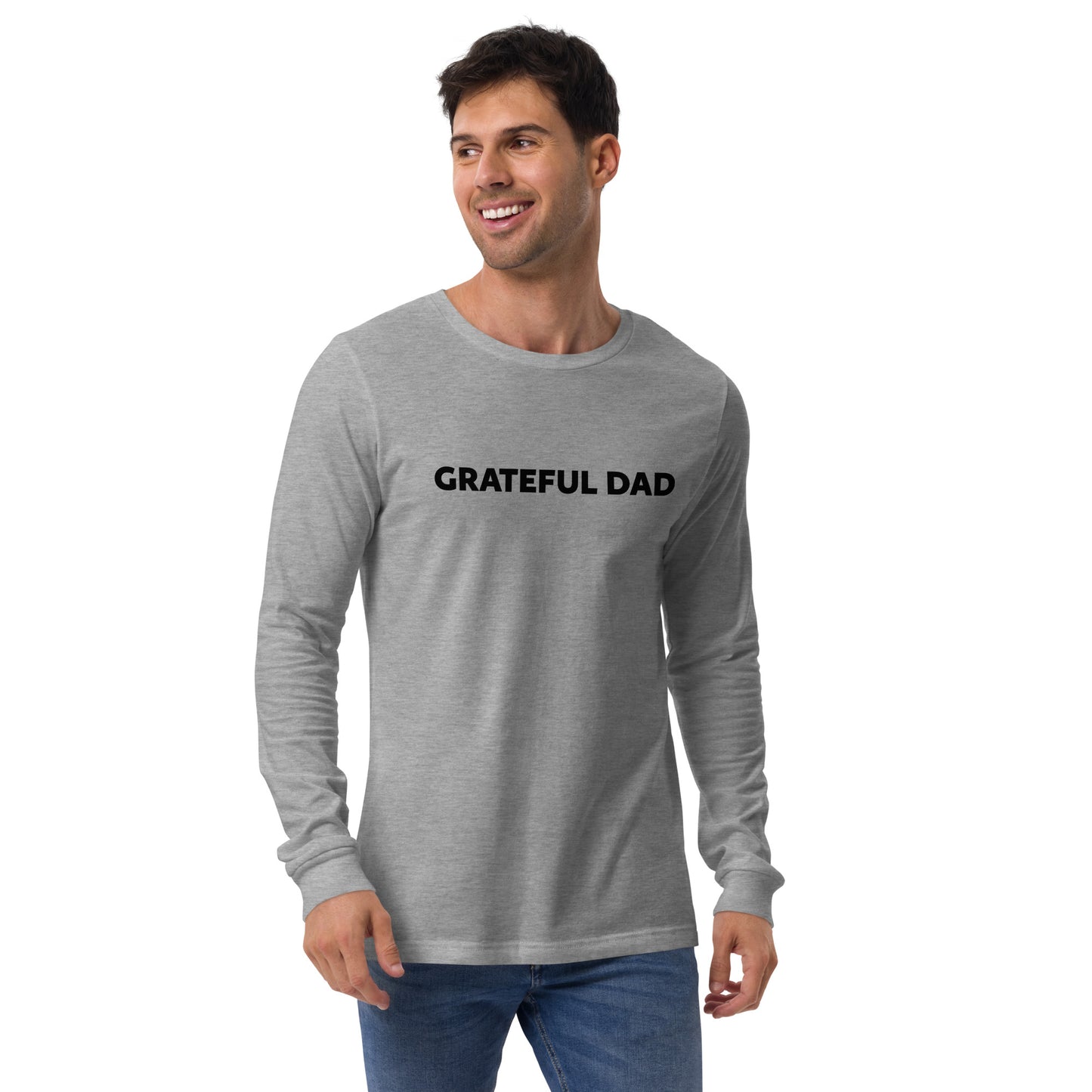 Grateful Dad Unisex Long Sleeve Tee